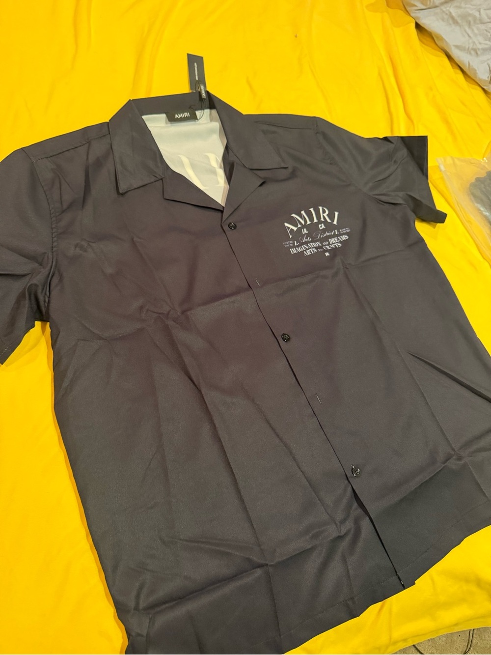 AMIRI Arts District Bowling Shirt - Picture 7 of 10